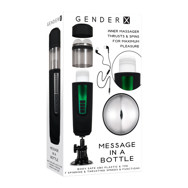 Gender X Message in a Bottle Male Masturbator